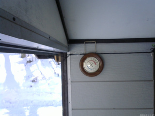 長野県菅平高原 ゆたか山荘 温度計 2026/02/01 10:15