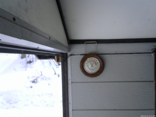 長野県菅平高原 ゆたか山荘 温度計 2026/02/01 12:15