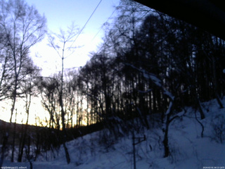 長野県菅平高原 ゆたか山荘 東側上空 2026/02/01 06:15