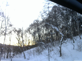 長野県菅平高原 ゆたか山荘 東側上空 2026/02/01 06:45