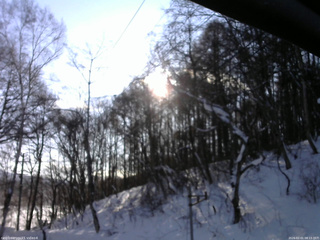 長野県菅平高原 ゆたか山荘 東側上空 2026/02/01 08:15