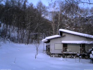 長野県菅平高原 ゆたか山荘 西側(坂上) 2026/02/02 06:30