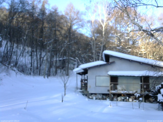 長野県菅平高原 ゆたか山荘 西側(坂上) 2026/02/02 07:30