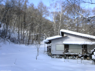 長野県菅平高原 ゆたか山荘 西側(坂上) 2026/02/02 09:15