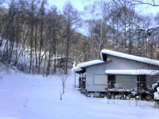 長野県菅平高原 ゆたか山荘 西側(坂上) 2026/02/02 10:30