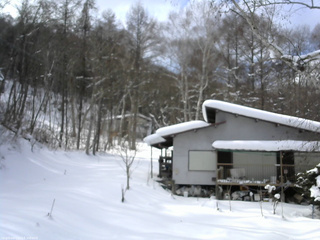 長野県菅平高原 ゆたか山荘 西側(坂上) 2026/02/02 13:15