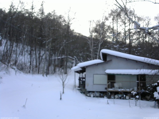 長野県菅平高原 ゆたか山荘 西側(坂上) 2026/02/02 16:30
