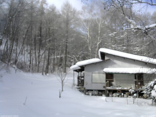 長野県菅平高原 ゆたか山荘 西側(坂上) 2026/02/03 09:45
