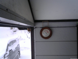 長野県菅平高原 ゆたか山荘 温度計 2026/02/03 06:45