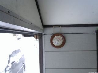 長野県菅平高原 ゆたか山荘 温度計 2026/02/03 07:15