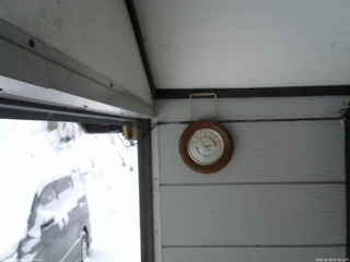 長野県菅平高原 ゆたか山荘 温度計 2026/02/03 07:30