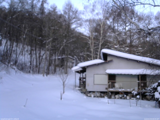 長野県菅平高原 ゆたか山荘 西側(坂上) 2026/02/04 06:45