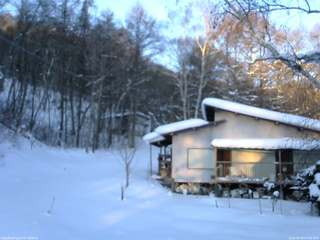 長野県菅平高原 ゆたか山荘 西側(坂上) 2026/02/04 07:00