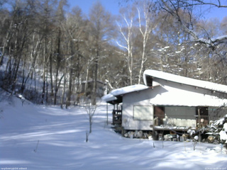 長野県菅平高原 ゆたか山荘 西側(坂上) 2026/02/04 09:30