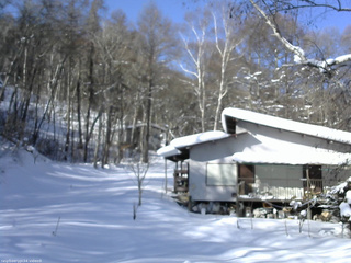長野県菅平高原 ゆたか山荘 西側(坂上) 2026/02/04 09:45