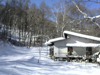 長野県菅平高原 ゆたか山荘 西側(坂上) 2026/02/04 10:30