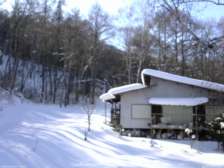 長野県菅平高原 ゆたか山荘 西側(坂上) 2026/02/04 14:30