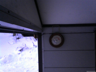 長野県菅平高原 ゆたか山荘 温度計 2026/02/04 06:30