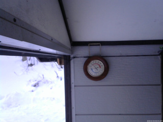 長野県菅平高原 ゆたか山荘 温度計 2026/02/04 06:45