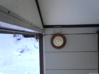 長野県菅平高原 ゆたか山荘 温度計 2026/02/04 07:30