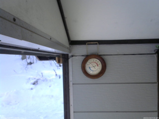 長野県菅平高原 ゆたか山荘 温度計 2026/02/04 07:45