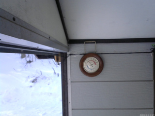 長野県菅平高原 ゆたか山荘 温度計 2026/02/04 08:30