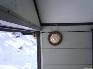 長野県菅平高原 ゆたか山荘 温度計 2026/02/04 09:15