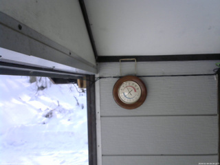 長野県菅平高原 ゆたか山荘 温度計 2026/02/04 09:30