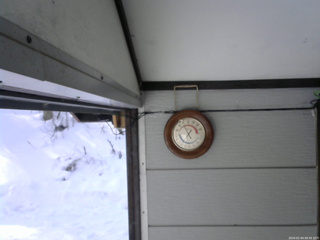 長野県菅平高原 ゆたか山荘 温度計 2026/02/04 09:45