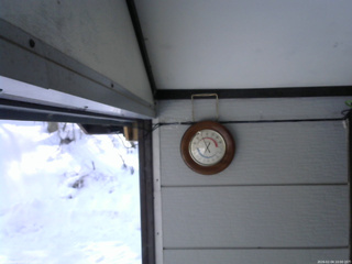 長野県菅平高原 ゆたか山荘 温度計 2026/02/04 10:00