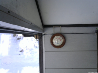 長野県菅平高原 ゆたか山荘 温度計 2026/02/04 10:45