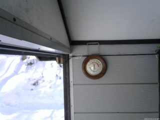 長野県菅平高原 ゆたか山荘 温度計 2026/02/04 11:30