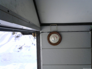 長野県菅平高原 ゆたか山荘 温度計 2026/02/04 11:45