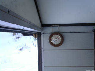 長野県菅平高原 ゆたか山荘 温度計 2026/02/04 14:15