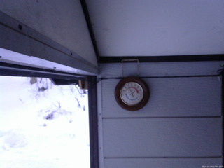 長野県菅平高原 ゆたか山荘 温度計 2026/02/04 17:00