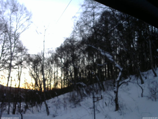 長野県菅平高原 ゆたか山荘 東側上空 2026/02/04 06:45