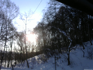長野県菅平高原 ゆたか山荘 東側上空 2026/02/04 07:45