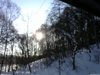 長野県菅平高原 ゆたか山荘 東側上空 2026/02/04 08:00