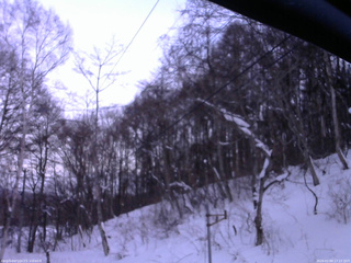長野県菅平高原 ゆたか山荘 東側上空 2026/02/04 17:15