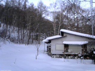 長野県菅平高原 ゆたか山荘 西側(坂上) 2026/02/05 06:45
