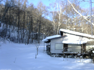 長野県菅平高原 ゆたか山荘 西側(坂上) 2026/02/05 08:00