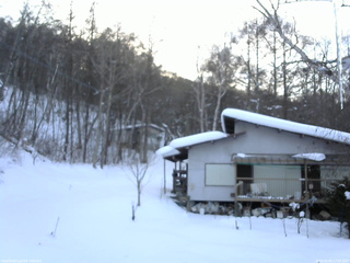 長野県菅平高原 ゆたか山荘 西側(坂上) 2026/02/05 17:00