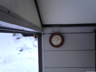 長野県菅平高原 ゆたか山荘 温度計 2026/02/05 06:45