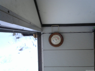 長野県菅平高原 ゆたか山荘 温度計 2026/02/05 07:00