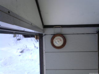 長野県菅平高原 ゆたか山荘 温度計 2026/02/05 07:45