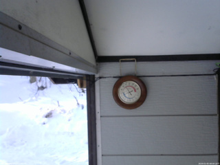 長野県菅平高原 ゆたか山荘 温度計 2026/02/05 08:00