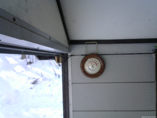 長野県菅平高原 ゆたか山荘 温度計 2026/02/05 09:15