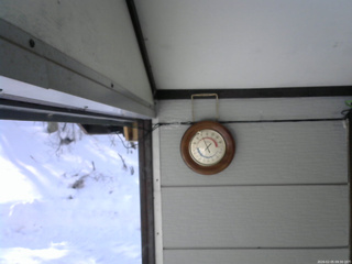 長野県菅平高原 ゆたか山荘 温度計 2026/02/05 09:30