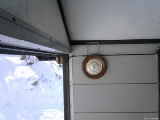 長野県菅平高原 ゆたか山荘 温度計 2026/02/05 09:45