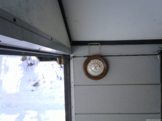 長野県菅平高原 ゆたか山荘 温度計 2026/02/05 10:30